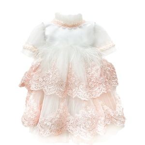 Petit Madison Kids Laila Embroidered Feather Dress